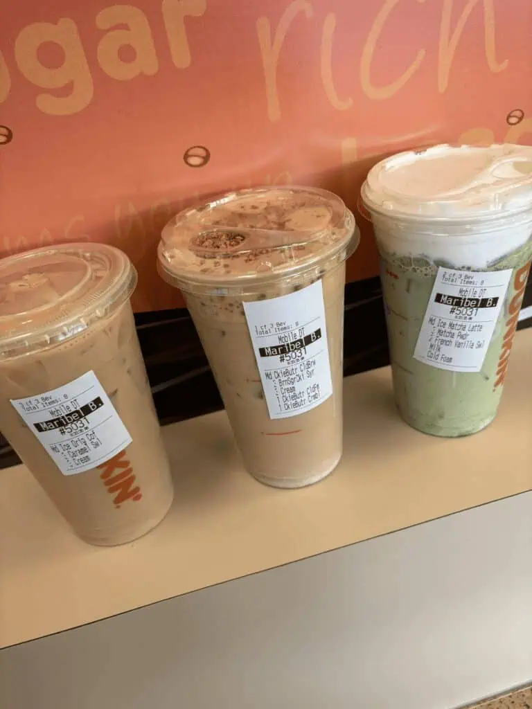 French Vanilla Matcha Latte