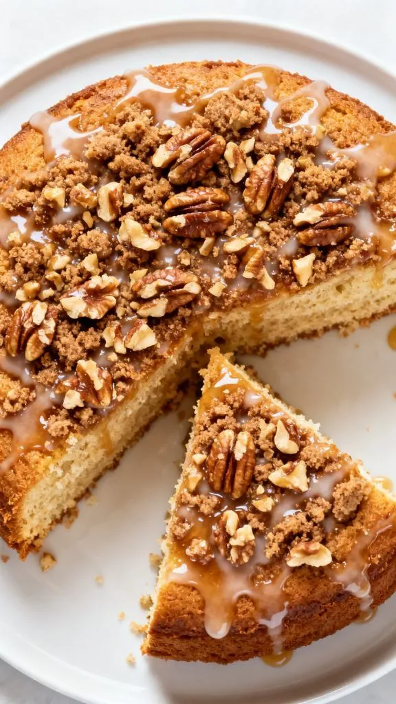 Maple Walnut Coffee Cake