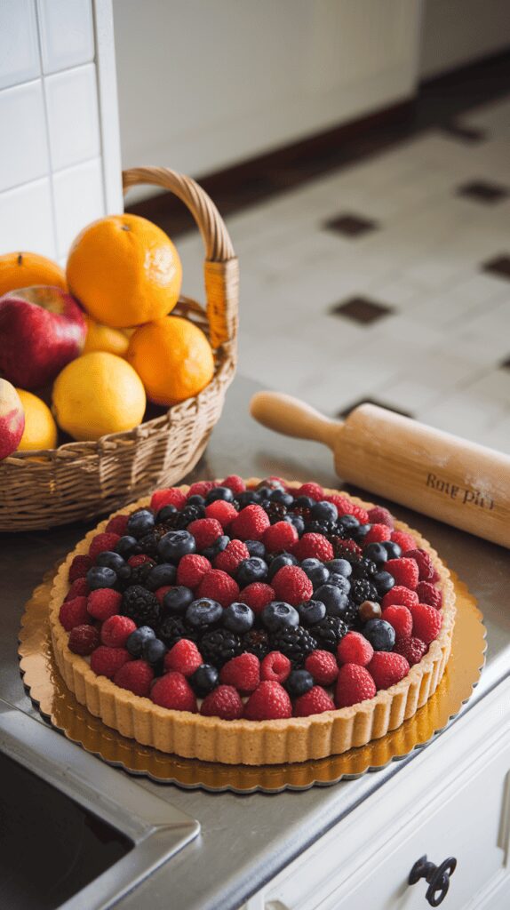 Fruit Tart with Fresh Berries