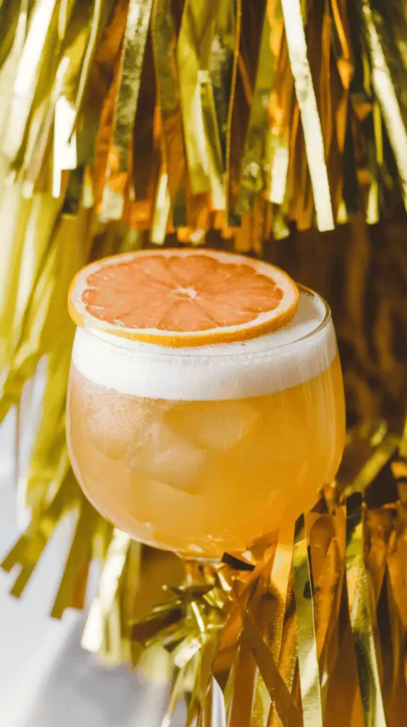 Golden Gin Fizz