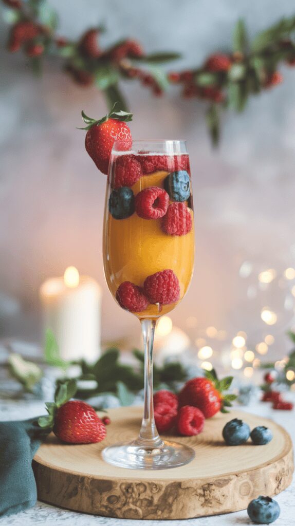 Sparkling Berry Mimosa