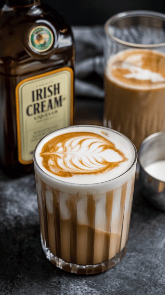 Irish Cream and Coffee White Russian