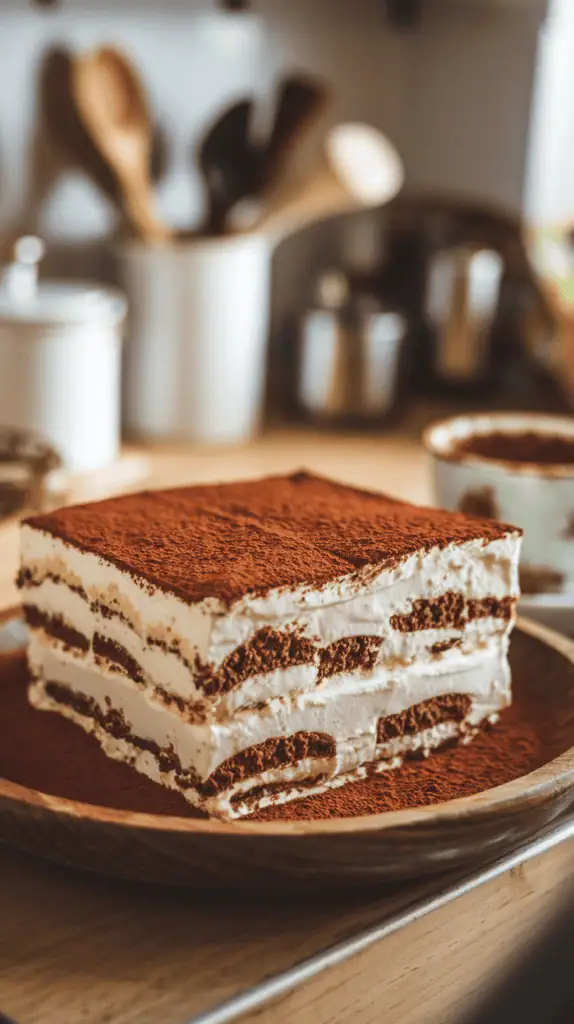 Classic Tiramisu with a Festive Twist