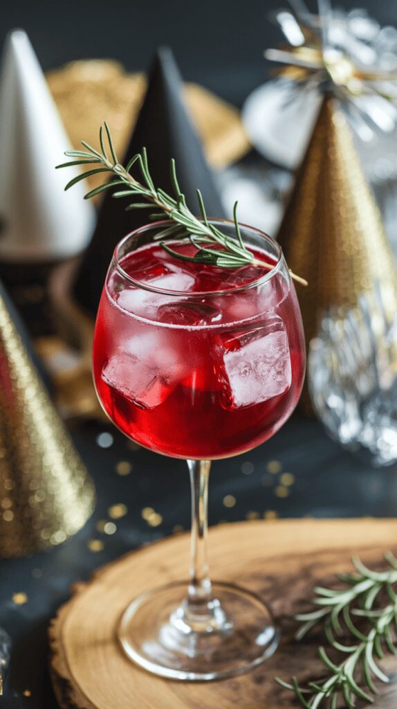 Cranberry Rosemary Spritz