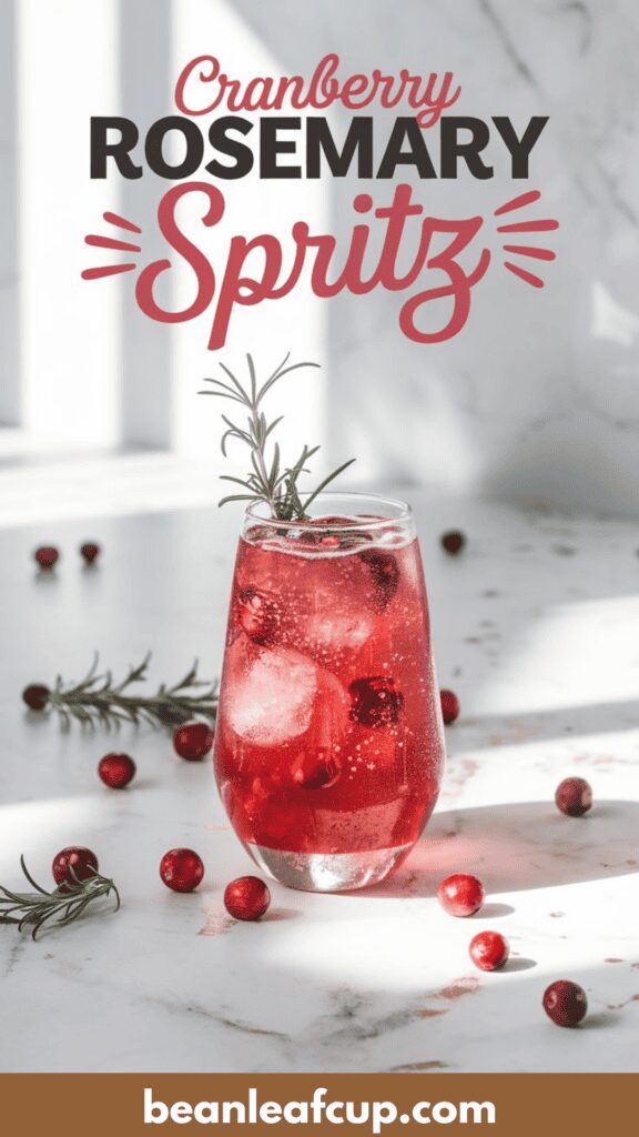 Cranberry Rosemary Spritz