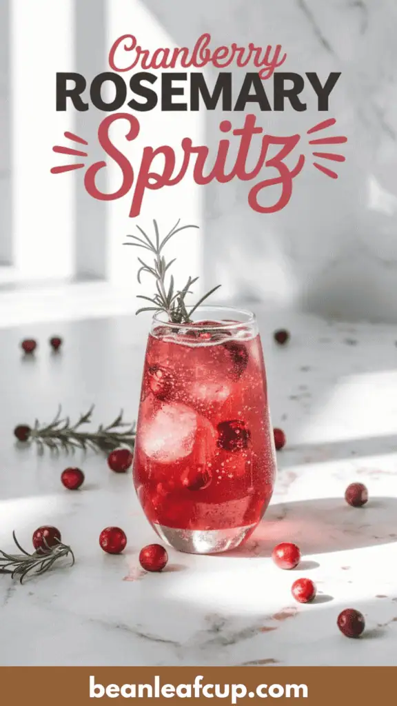 Cranberry Rosemary Spritz