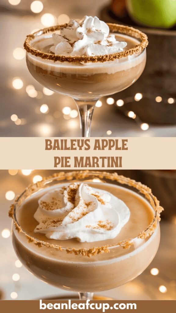 Baileys Apple Pie Martini