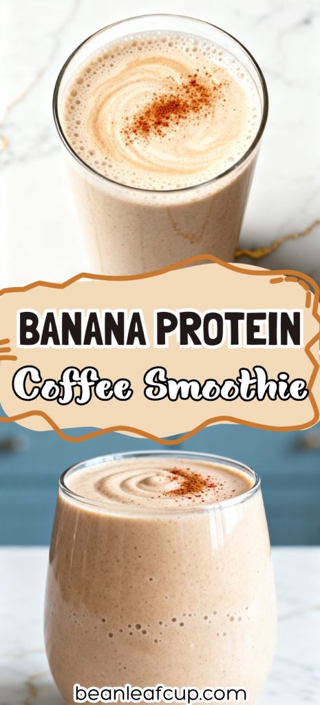 Banana Protein Coffee Smoothie