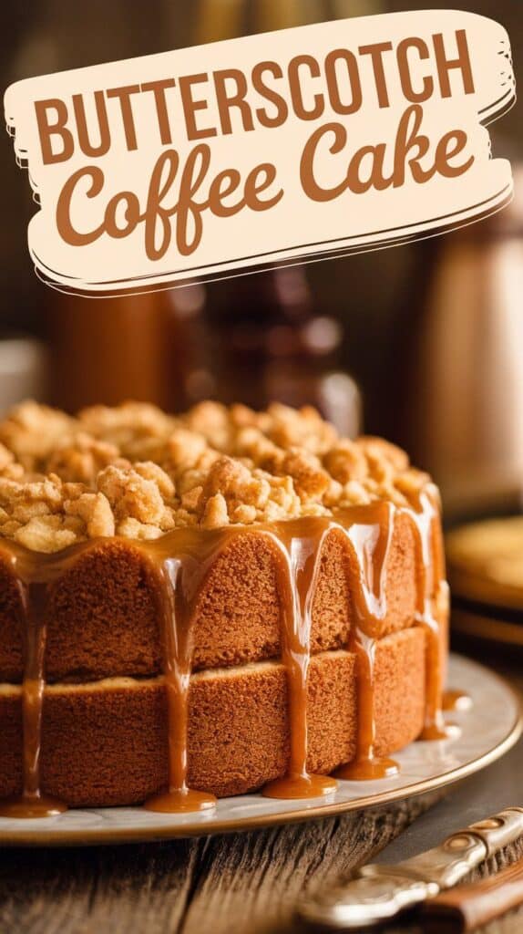 Butterscotch Coffee Cake