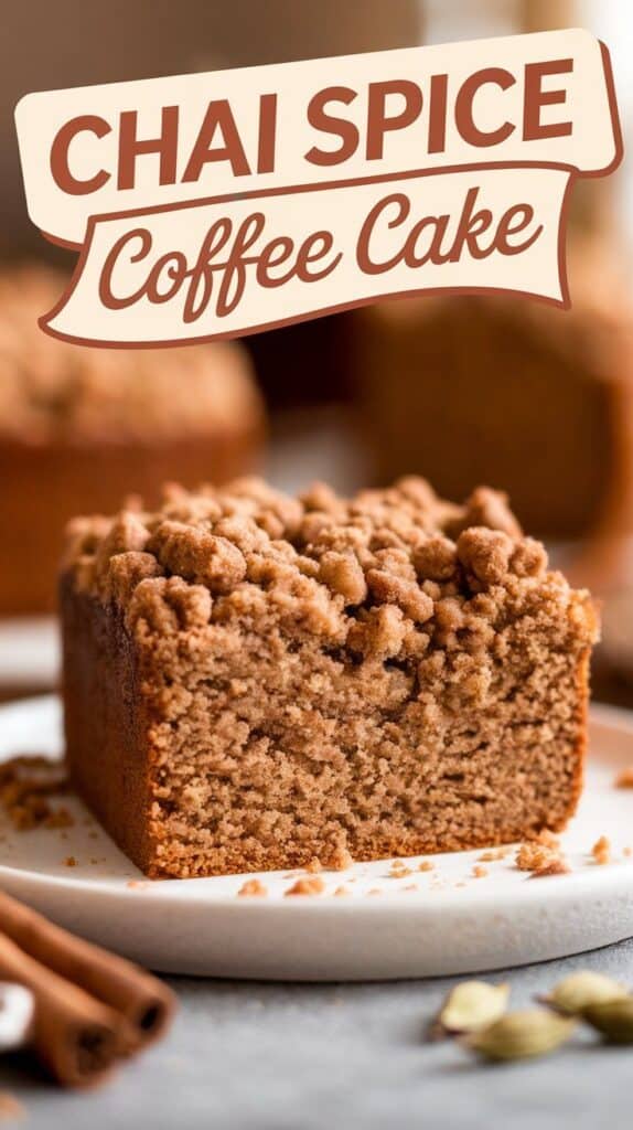 Chai Spice Coffee Cake