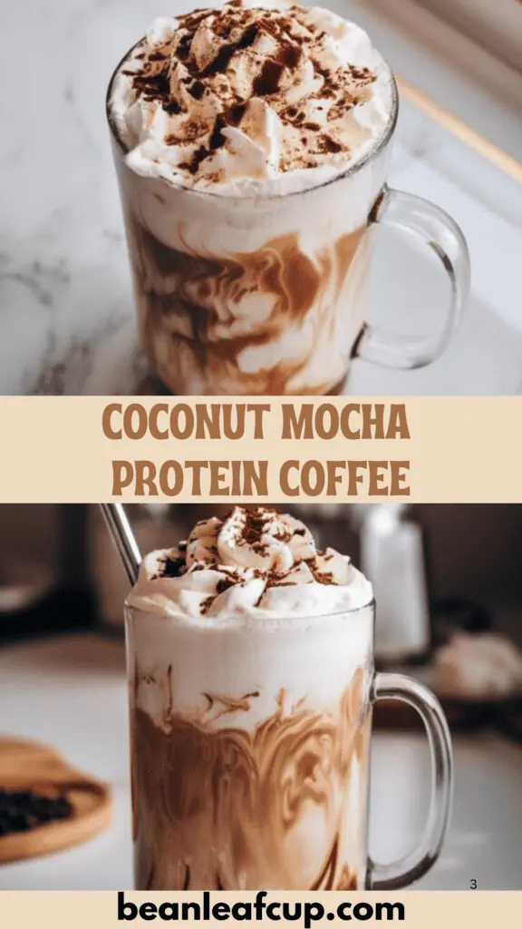 Coconut Mocha Protein Coffee