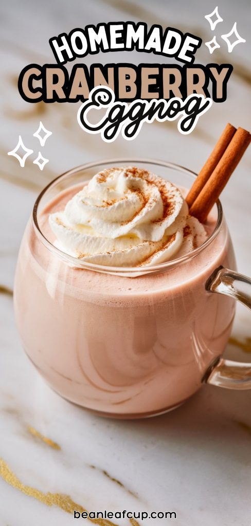 Cranberry Eggnog