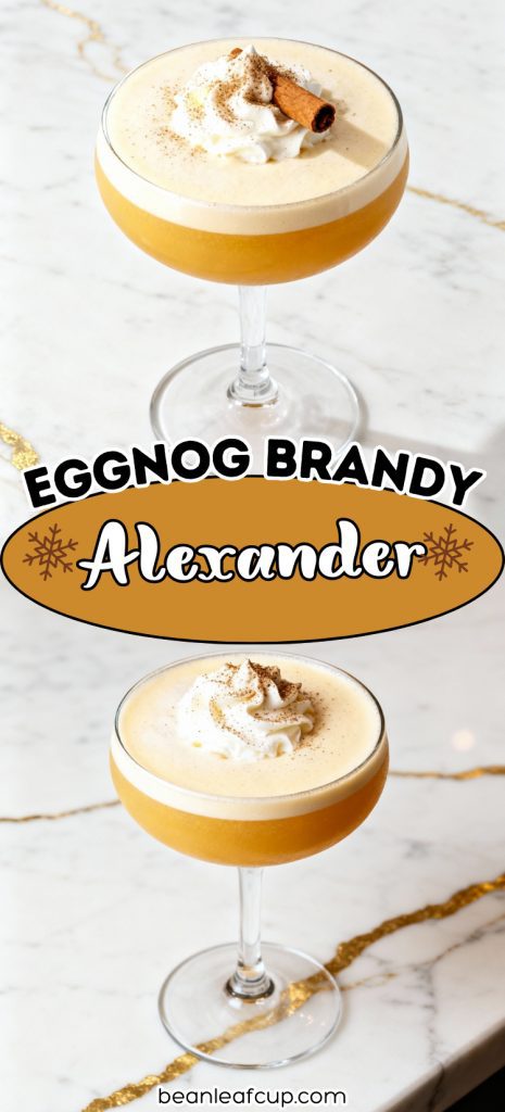 Eggnog Brandy Alexander