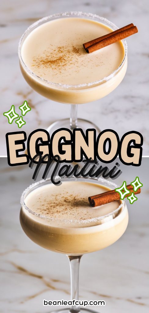 Eggnog Martini