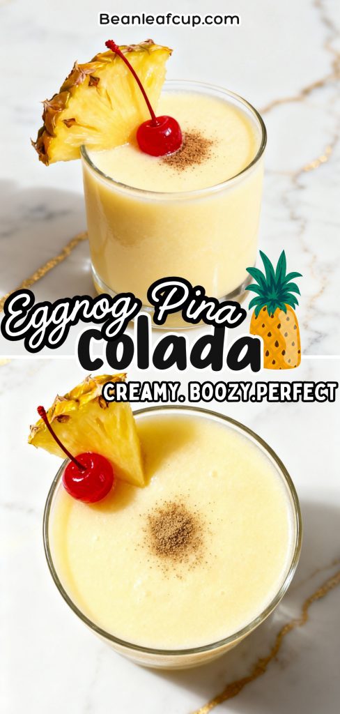 Eggnog Pina Colada