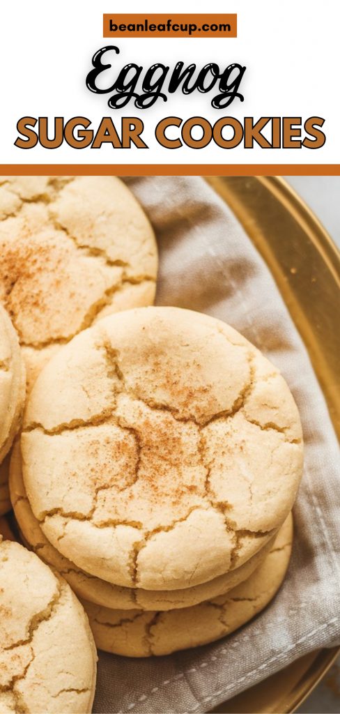 Eggnog Sugar Cookies
