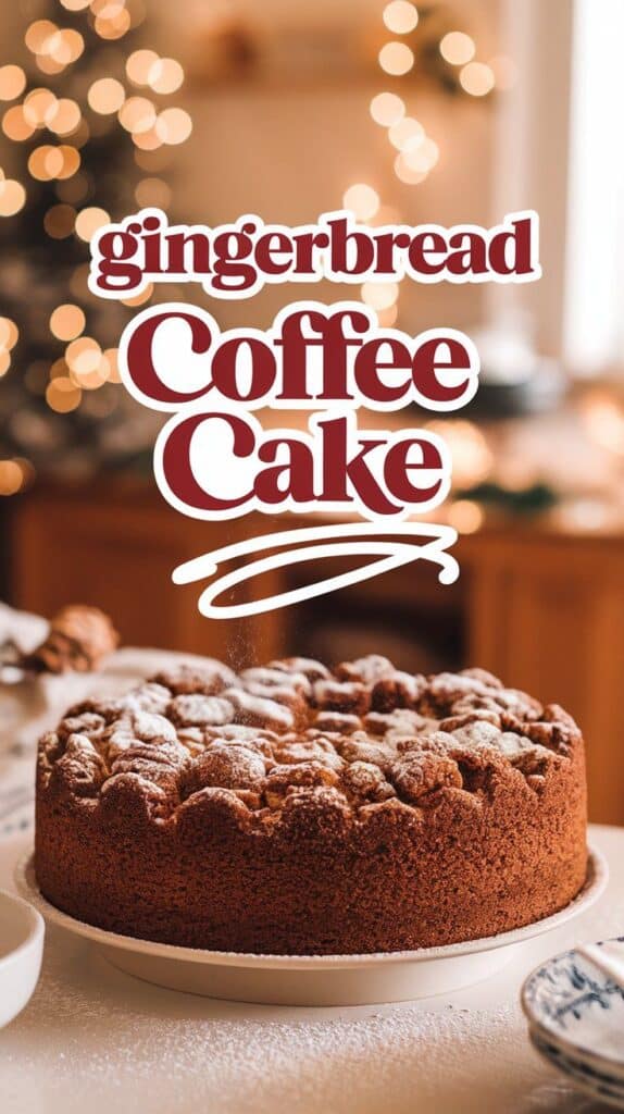 Gingerbread Coffee Cake