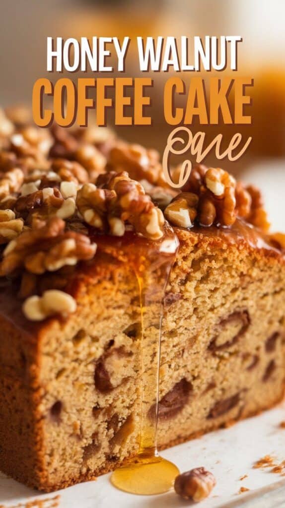 Honey Walnut Coffee Cake