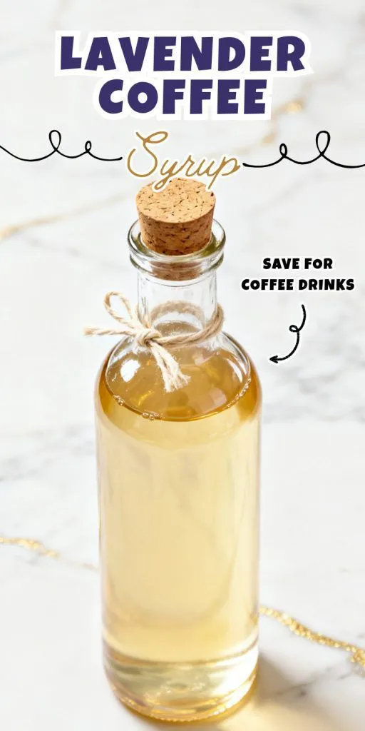 Lavender Coffee Syrup