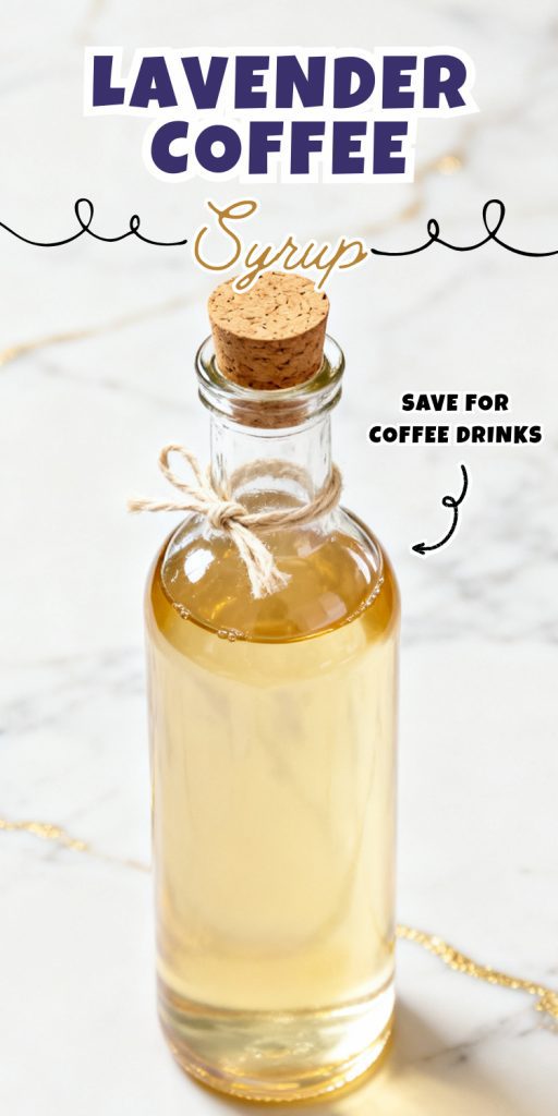 Lavender Coffee Syrup