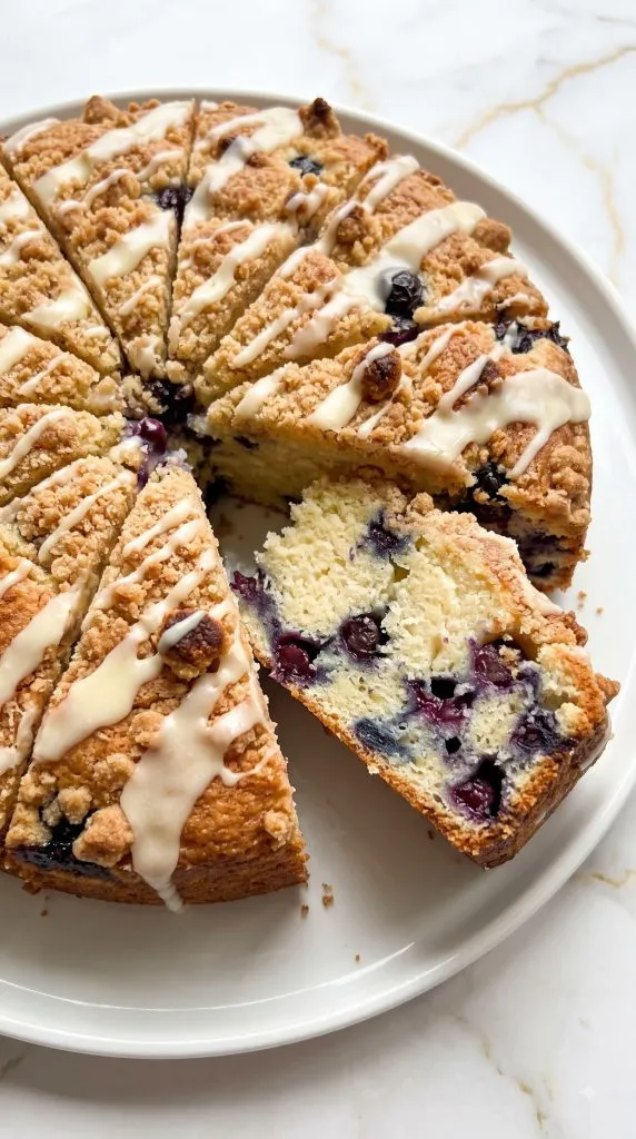 Lemon Blueberry Coffee Cake
