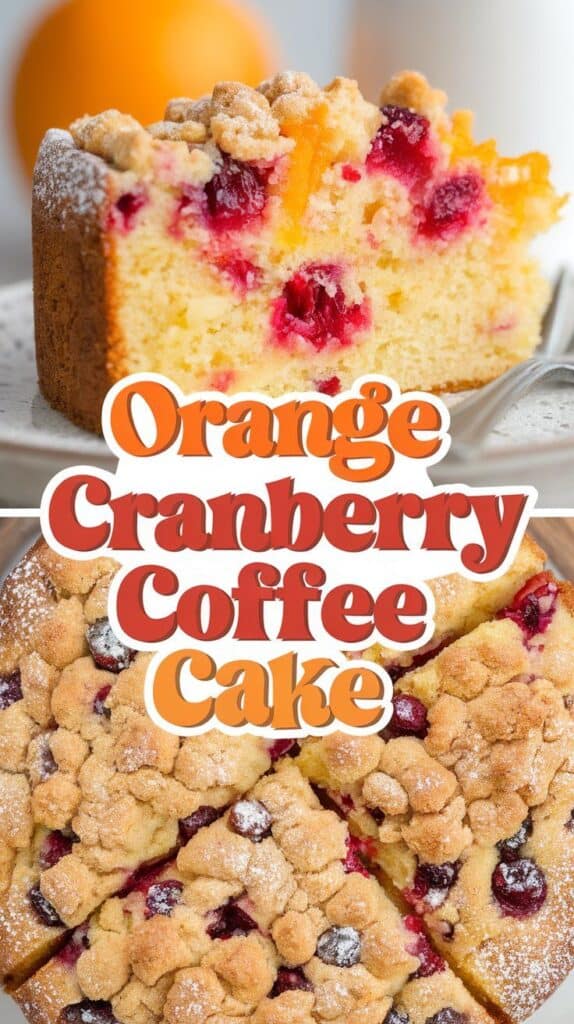 Orange Cranberry Coffee Cake