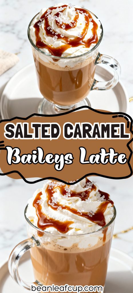 Salted Caramel Baileys Latte