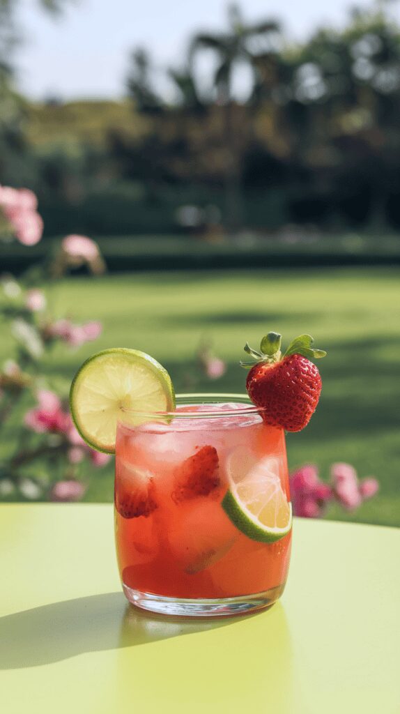 Strawberry Limeade Love Cup
