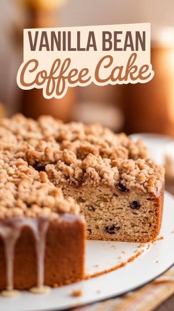 Vanilla Bean Coffee Cake