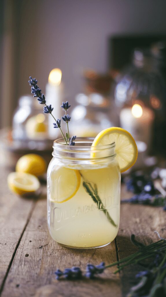 Vanilla Lavender Lemonade