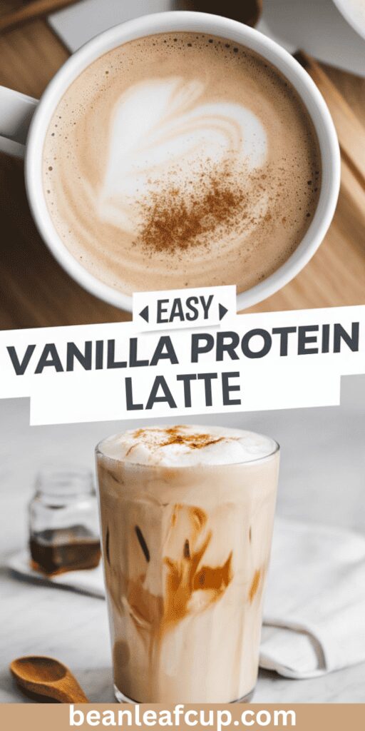 Vanilla Protein Latte