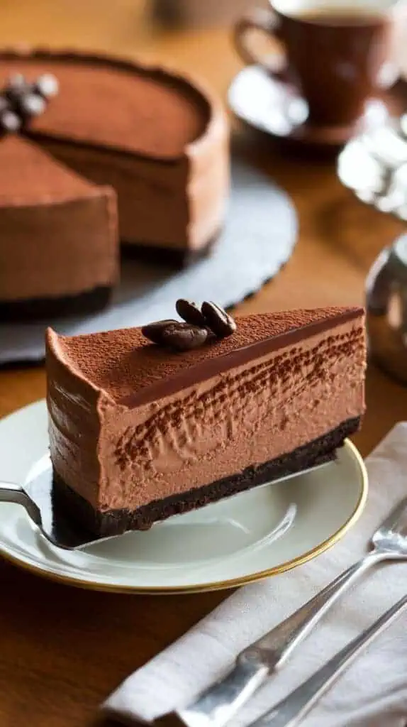 Chocolate Espresso Cheesecake