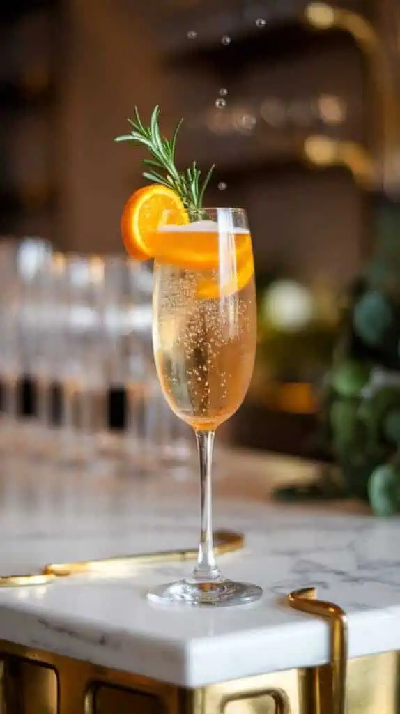 Sparkling Champagne Cocktail