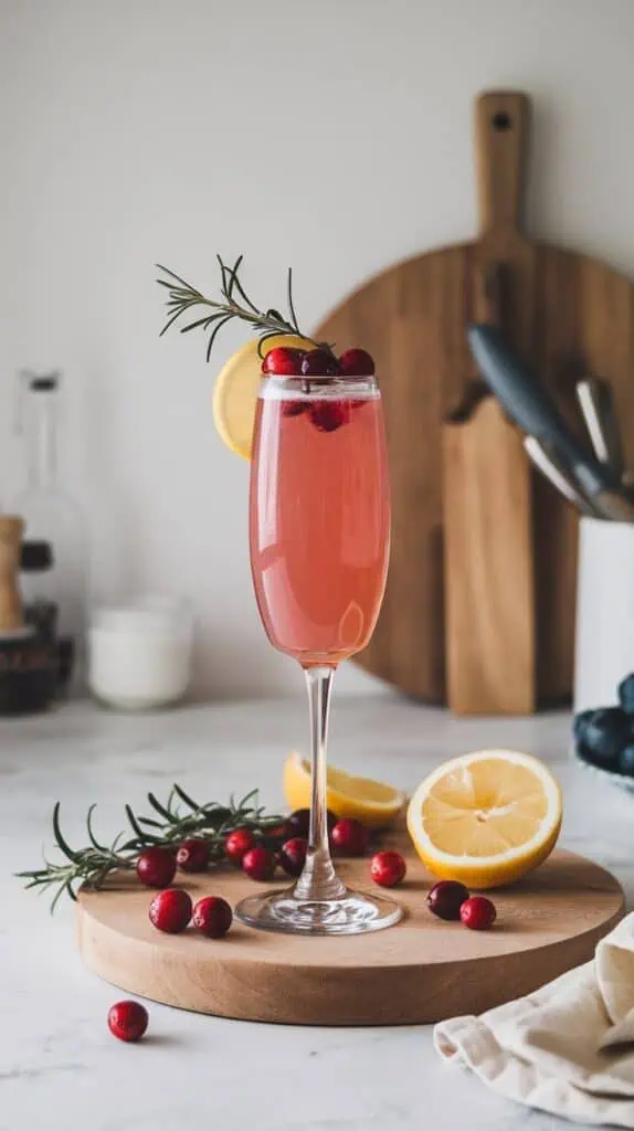 Cranberry Mimosa