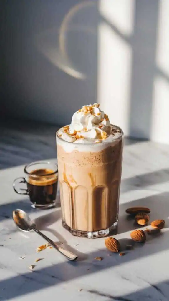 Almond Butter Espresso Shake