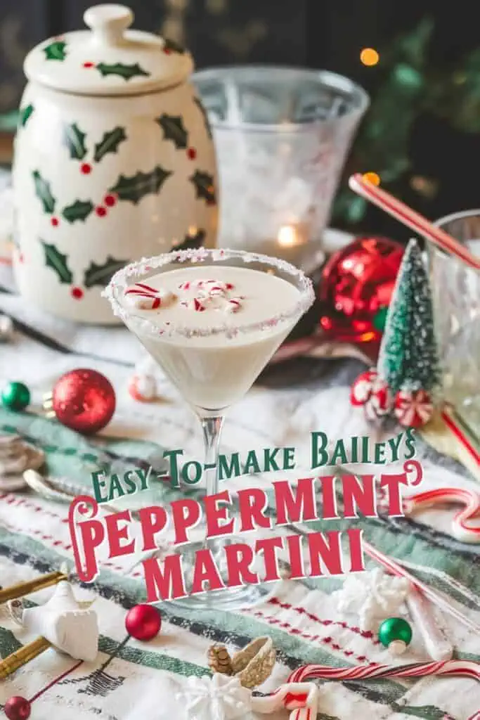 Peppermint Baileys Martini