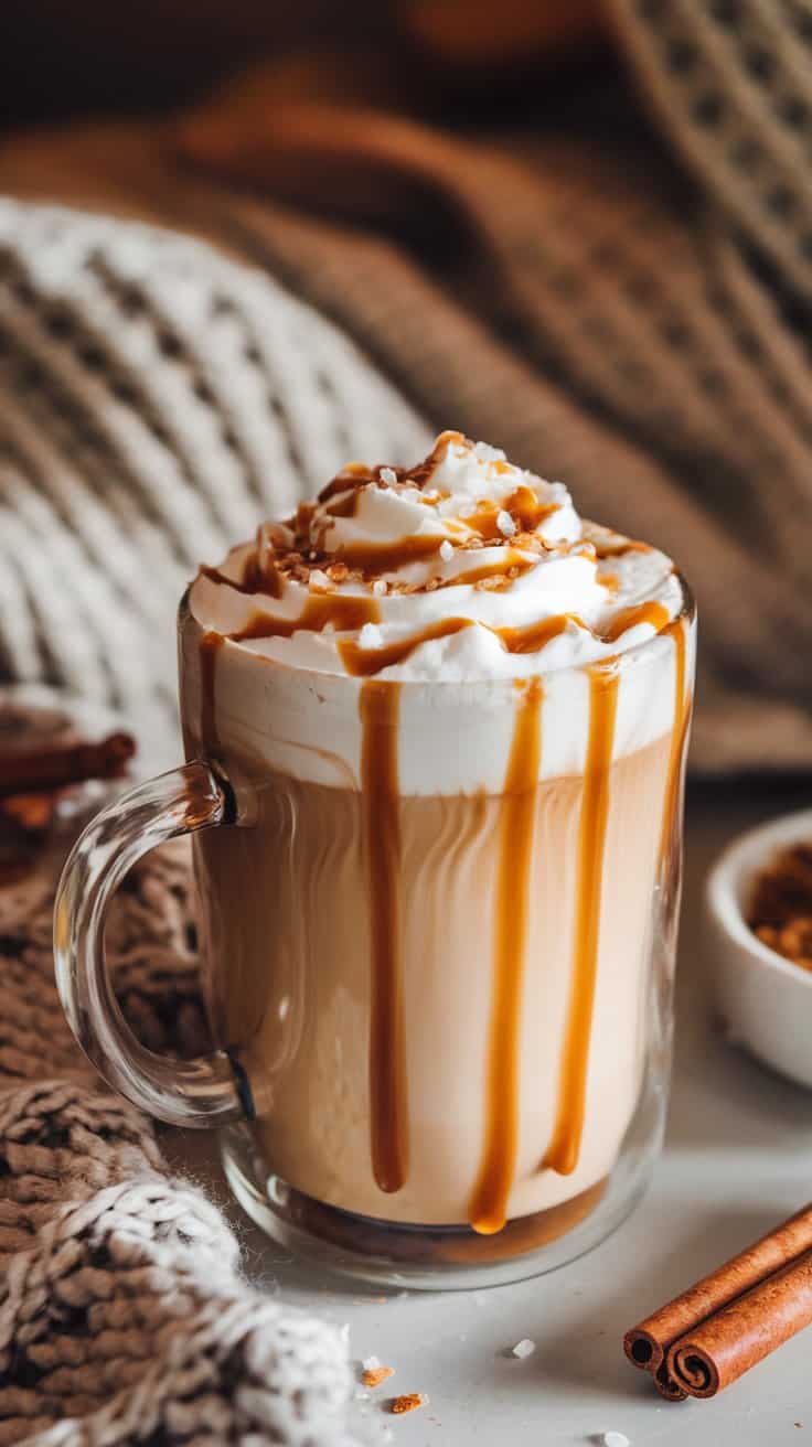 Salted Caramel Baileys Latte