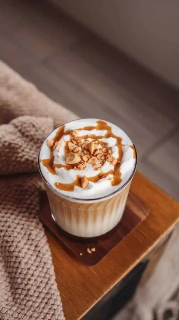 Cozy Hot Hazelnut Latte