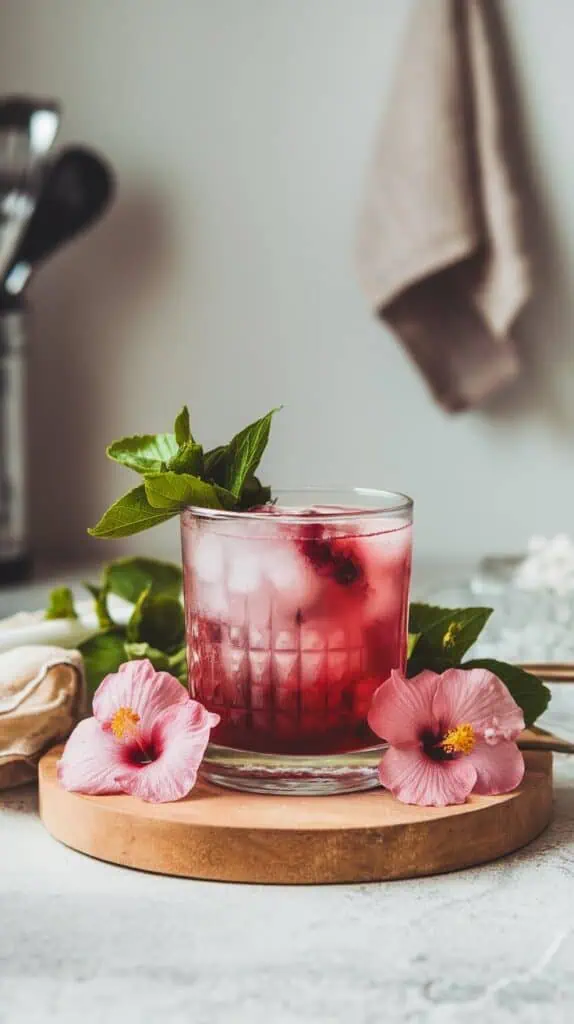 Hibiscus Mojito