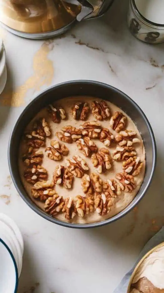 Honey Walnut Coffee Cake
