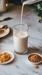Peanut Butter Iced Protein Coffee Shake