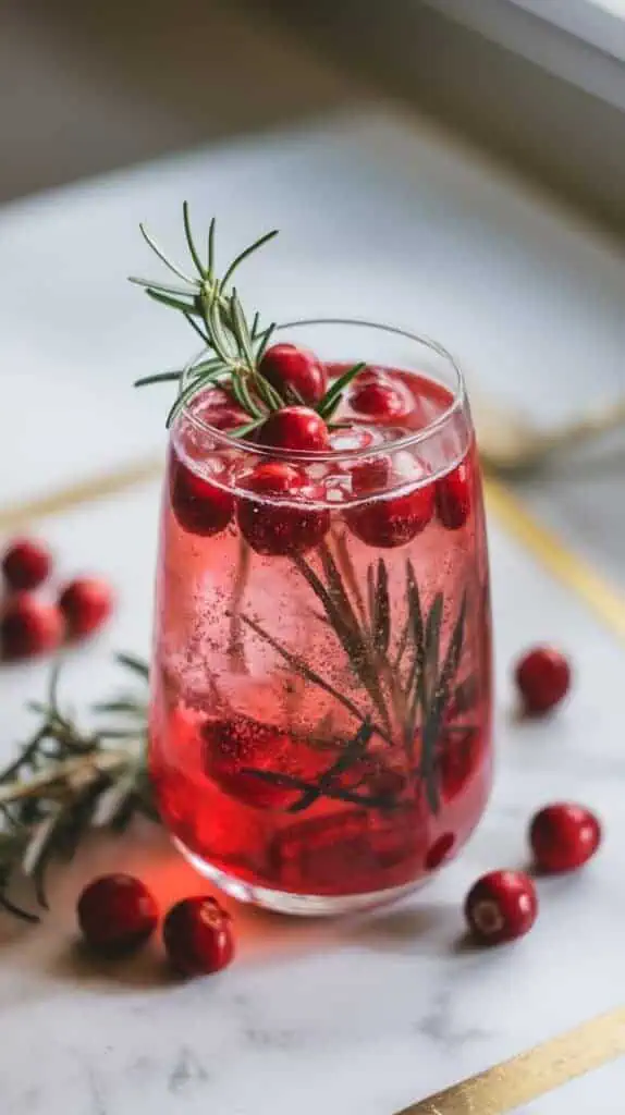Cranberry Rosemary Spritz