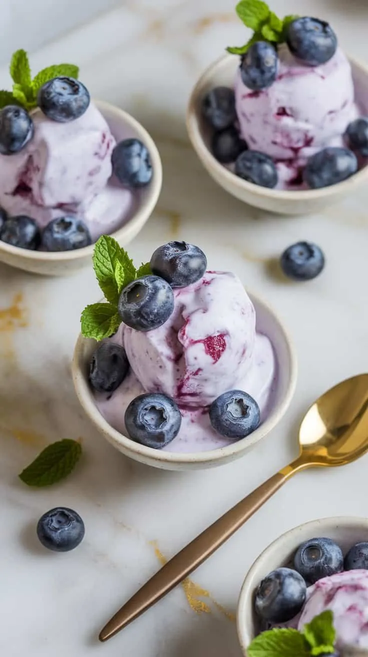 Jcool Blueberry Frozen Yogurt: The Easiest Summer Treat!