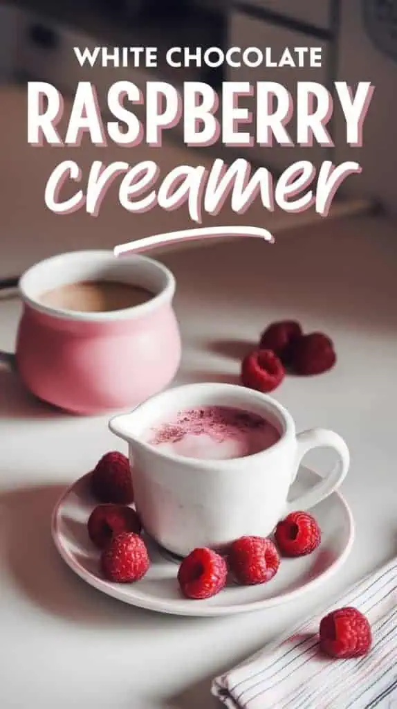 White Chocolate Raspberry Creamer
