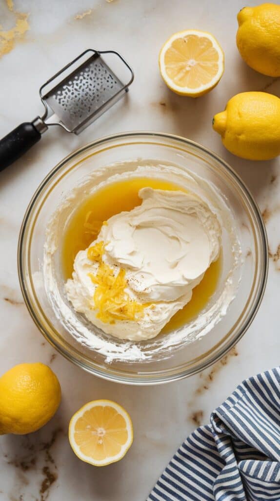 Lemon Poppy Seed Coffee Cake