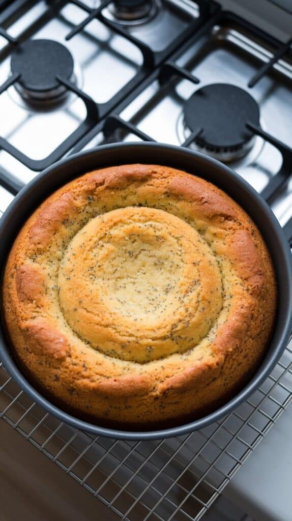 Lemon Poppy Seed Coffee Cake