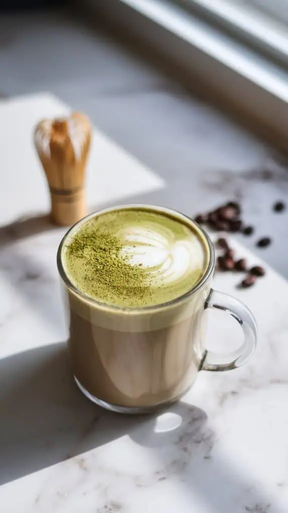Matcha Protein Coffee Latte