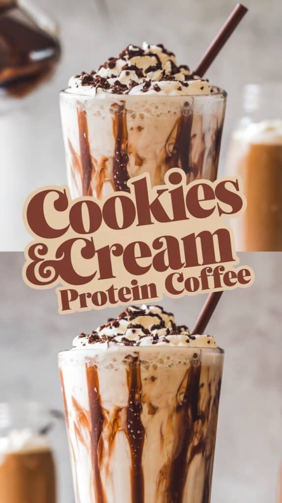 Cookies and Cream Protein Coffee