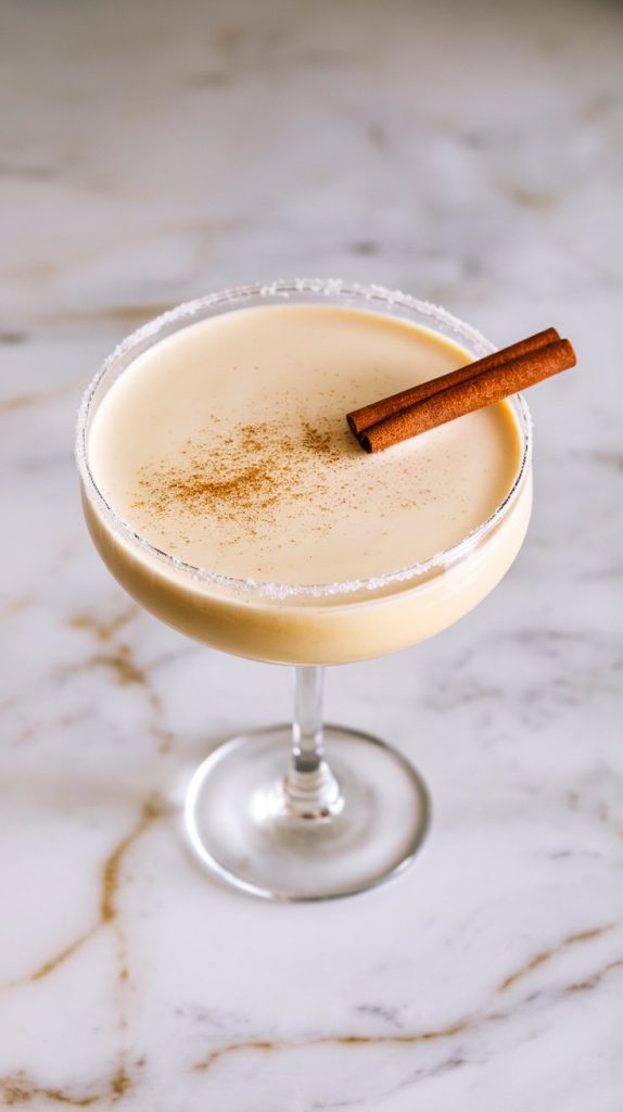 Eggnog Martini
