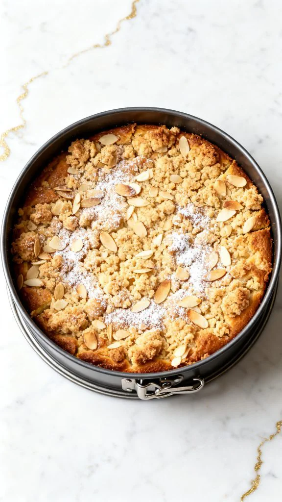 Almond Croissant Coffee Cake